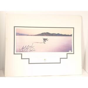 Apollo Anton Ohno Signed Salt Lake City 2002 Speed Skating Photo- Autographed!